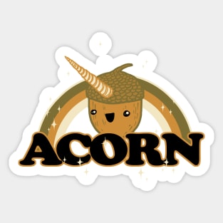 Acorn Sticker